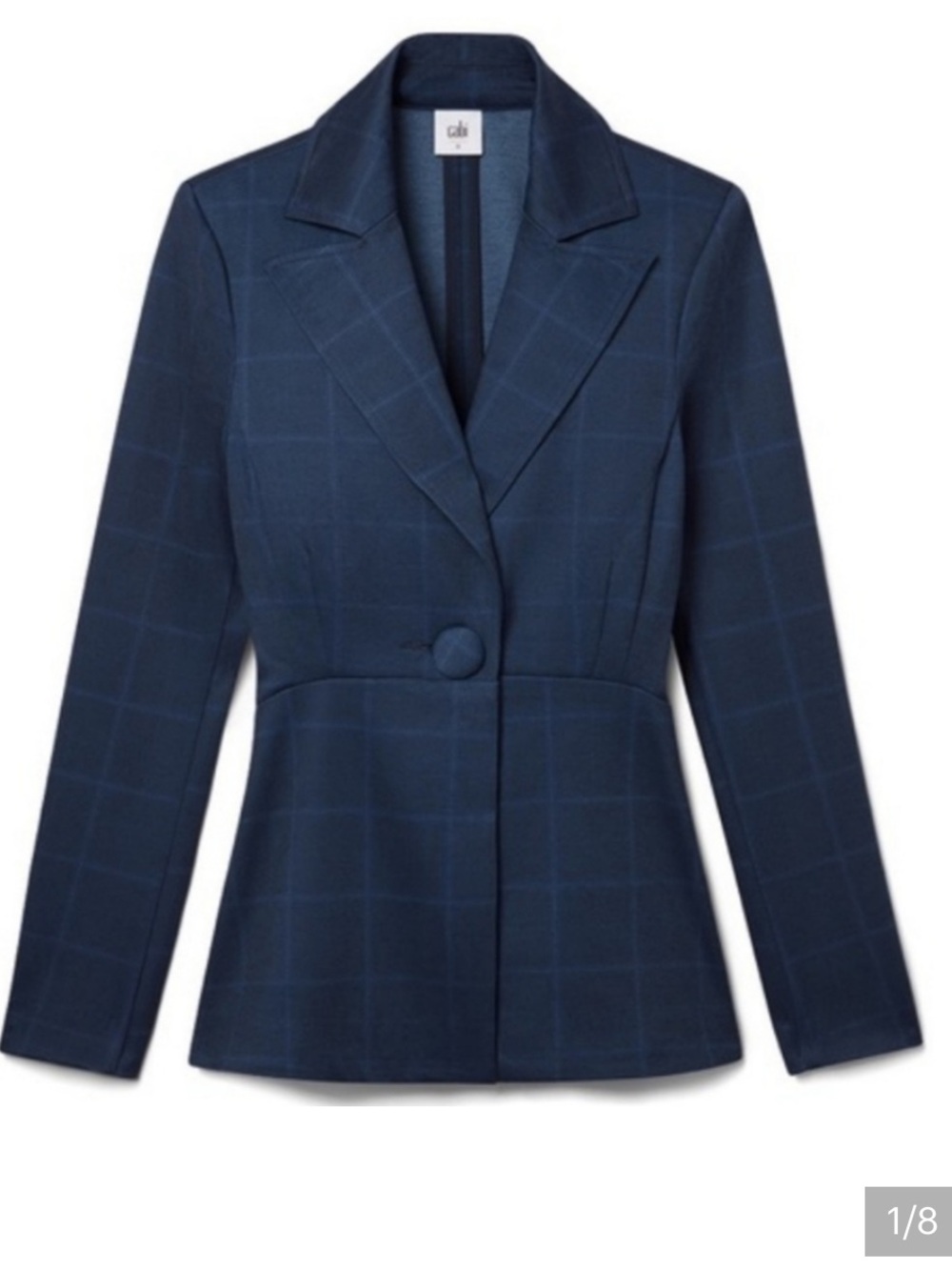 CAbi Blue Blazer quiet luxury,old-money,workwear,business casual,acadamia
